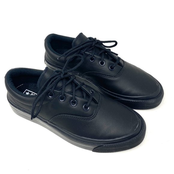 Converse SKID GRIP CVO Casual Leather Low Top Black Shoes Women Size 6.5 168914C - Picture 5 of 11